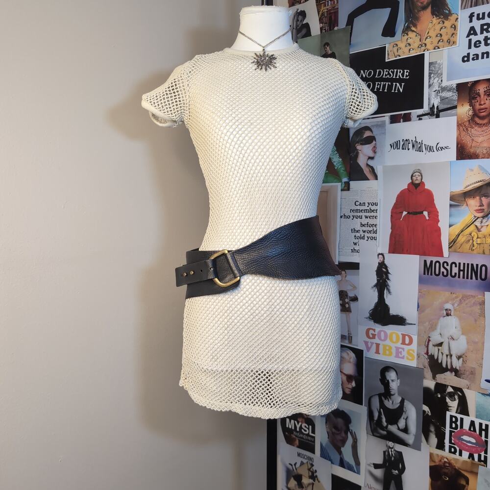 Festival Crochet Beach Mini Dress